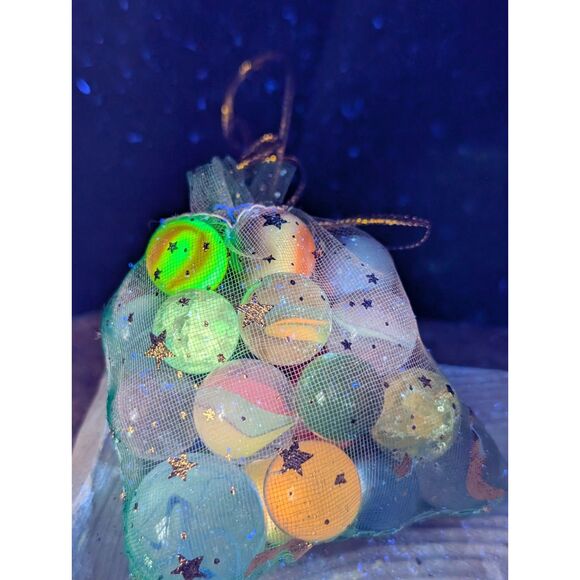 Vintage Marble Lot (28) – UV Reactive, Swirls, Shooters, Mixed Styles - Picture 11 of 11